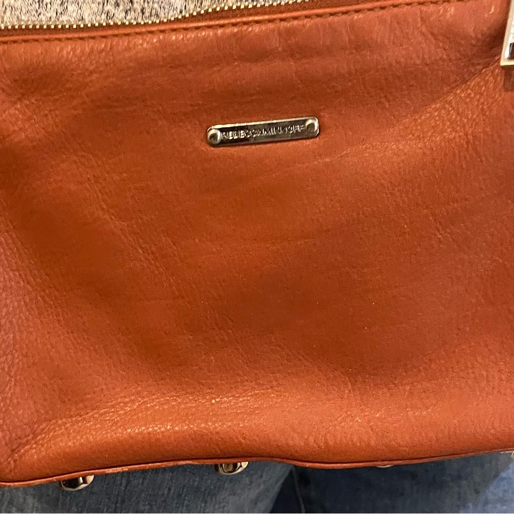 Rebecca Minkoff Leather and metal crossbody bag, good Condition - Picture 7 of 16